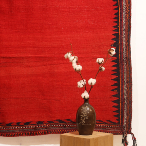 Kilim sofreh Afshar vintage, Iran. 124x123 cms