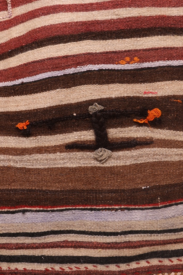 Kilim vintage Qashqai, Irán. 138x112 cms - Imagen 4
