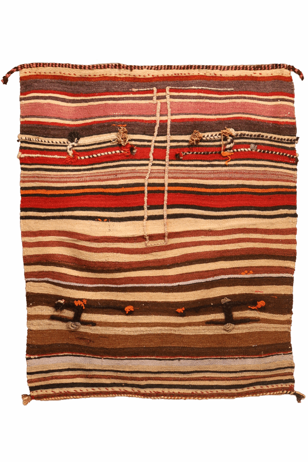Kilim vintage Qashqai, Irán. 138x112 cms - Imagen 5