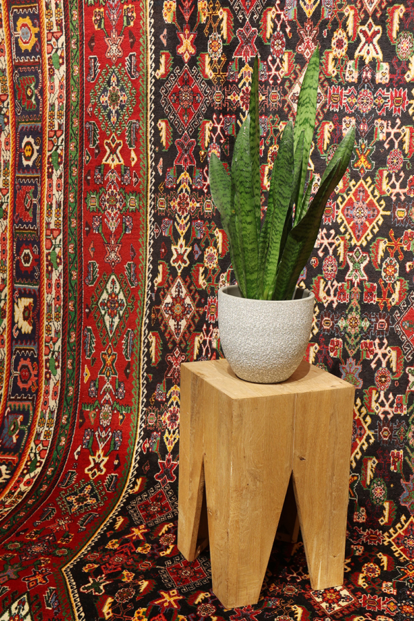 Alfombra vintage Kashkuli, Irán. 457x296 cms