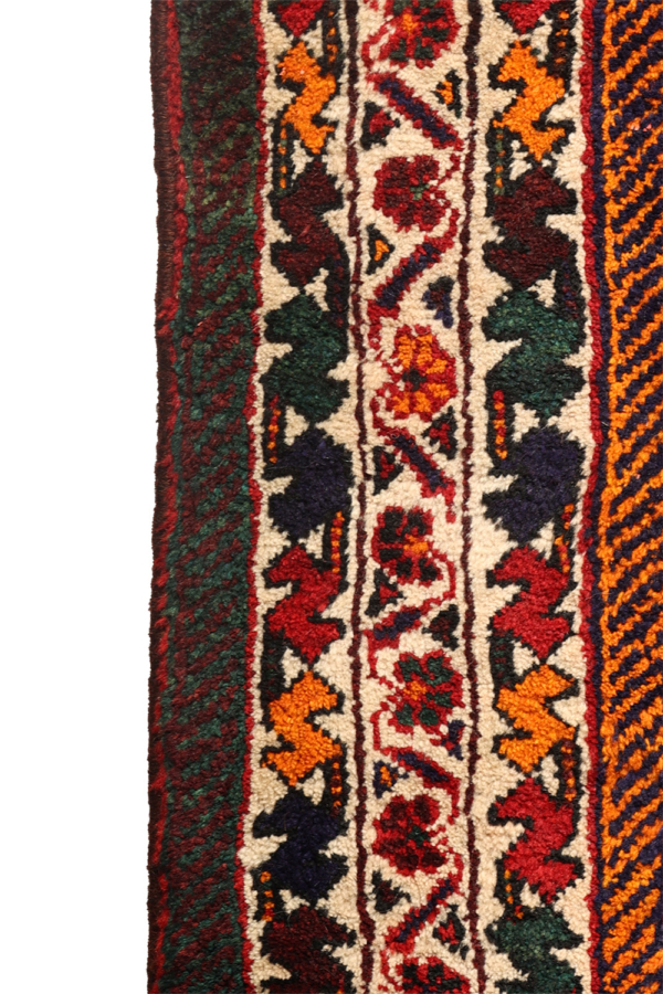 Semi-antique Basseri rug from Shiraz, Iran. 380x270 cms - Image 7