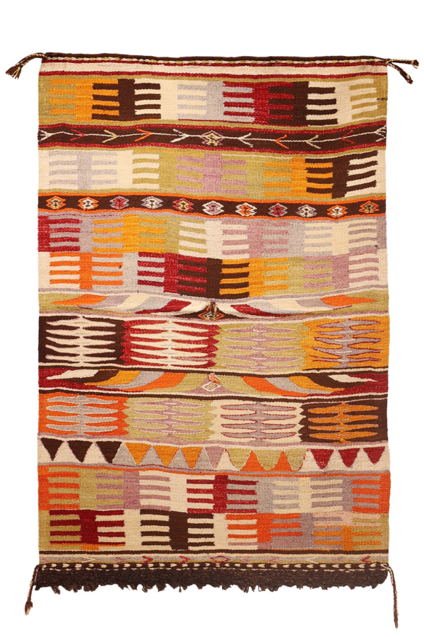 Kilim semi antiguo de Anamur, Turquía. 134x94 cms - Imagen 2