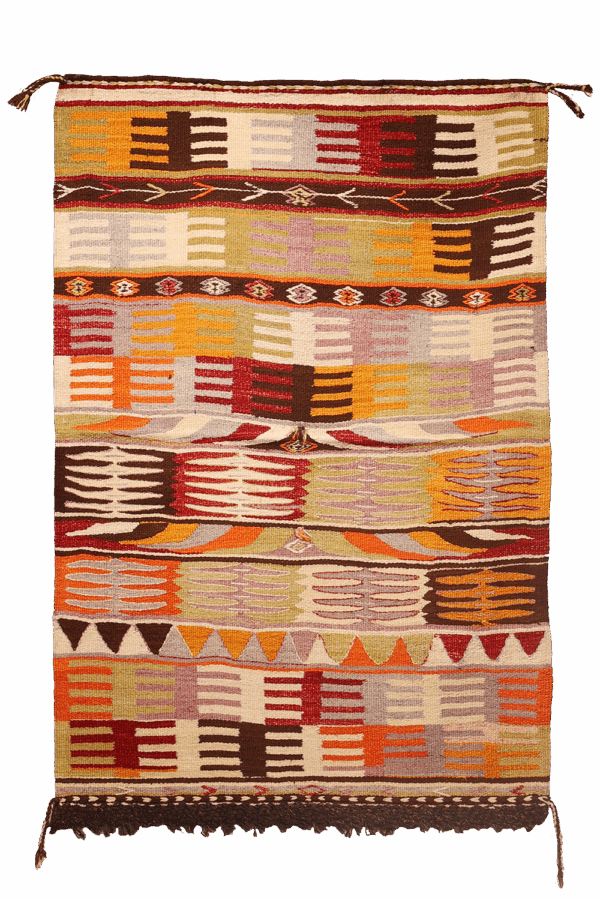 Kilim semi antiguo de Anamur, Turquía. 134x94 cms - Imagen 4