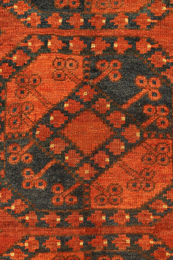 Antique Turkman Ersari rug from Turkmenistan. 298x235 cms - Image 5