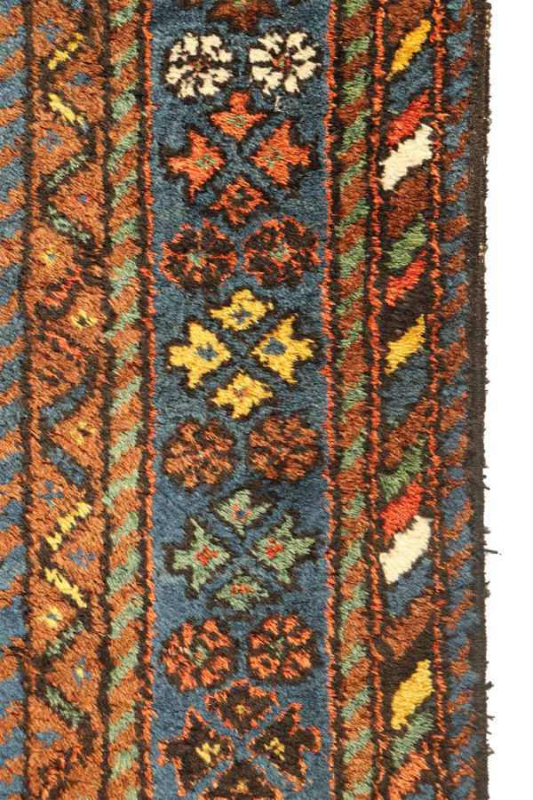 Antique Arab rug from Irán. 285x125cms - Image 6