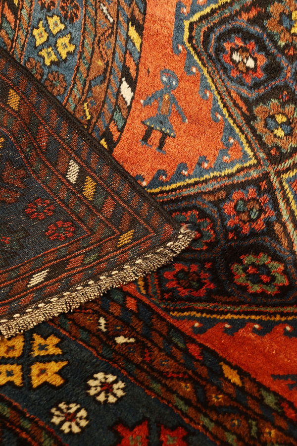 Antique Arab rug from Irán. 285x125cms - Image 8