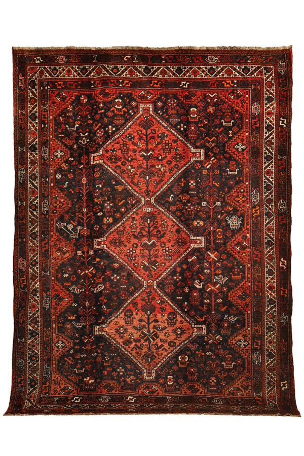 Alfombra semi-antigua Laberduni (?), Irán. 302x219 cms - Imagen 2