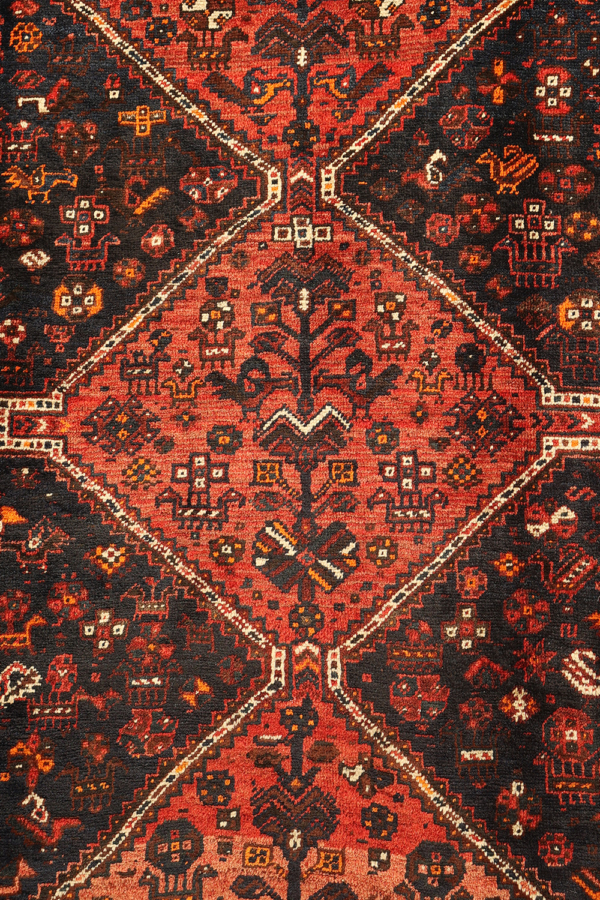 Alfombra semi-antigua Laberduni (?), Irán. 302x219 cms - Imagen 4