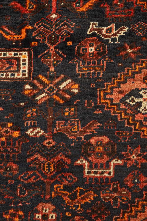 Alfombra semi-antigua Laberduni (?), Irán. 302x219 cms - Imagen 8
