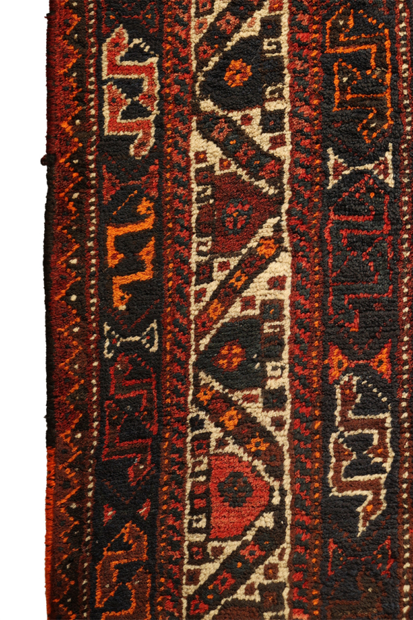 Alfombra semi-antigua Laberduni (?), Irán. 302x219 cms - Imagen 9