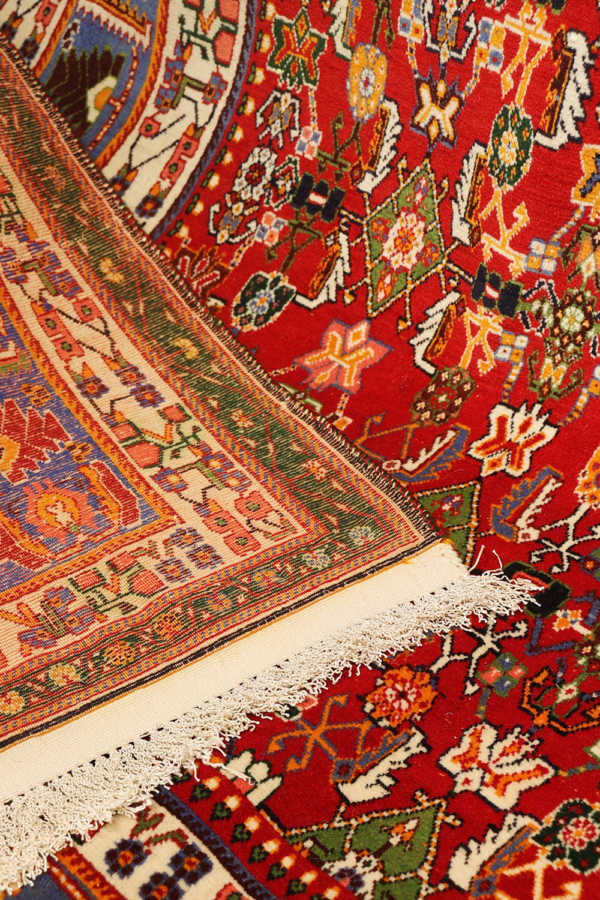 Vintage Kashkuli rug from Iran. 305x209 cms - Image 9