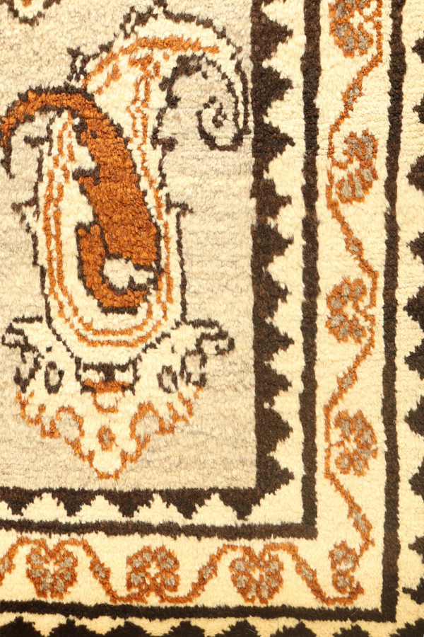 Alfombra gabbeh semi antigua Qashqai, Irán. 284x133 cms - Imagen 5