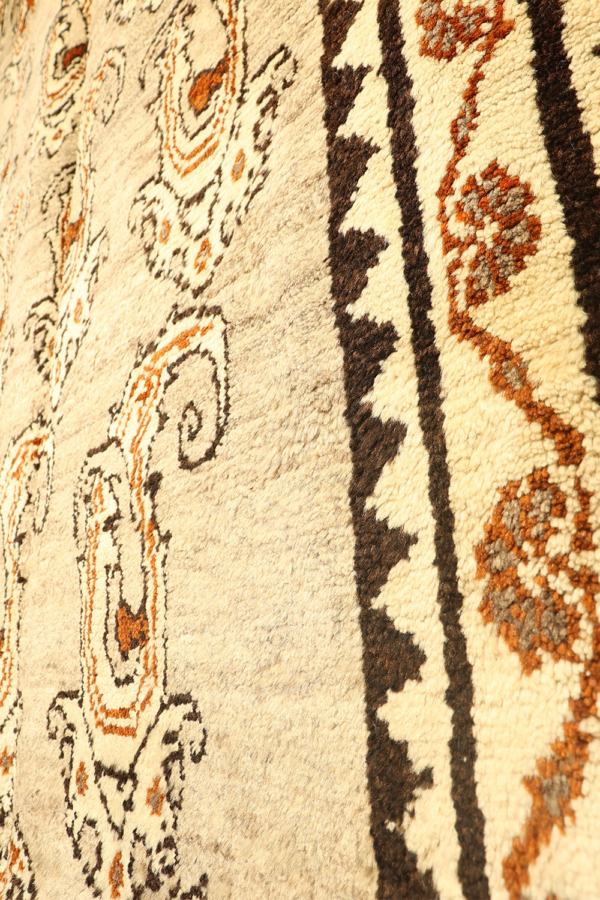 Alfombra gabbeh semi antigua Qashqai, Irán. 284x133 cms - Imagen 7