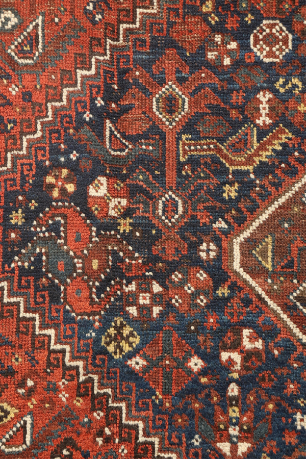 Antique Arab rug from Shiraz, Iran. 315x197 cms - Image 5