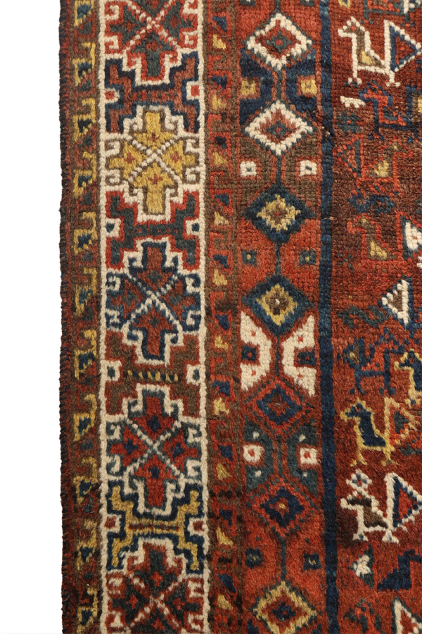 Antique Arab rug from Shiraz, Iran. 315x197 cms - Image 7