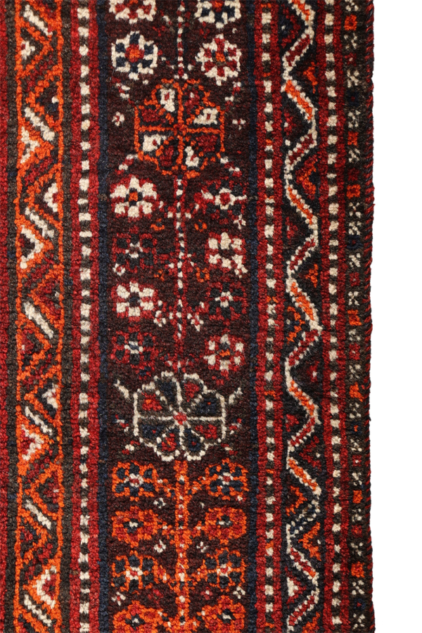Alfombra semi antigua Qashqai, Irán. 302x213 cms - Imagen 5