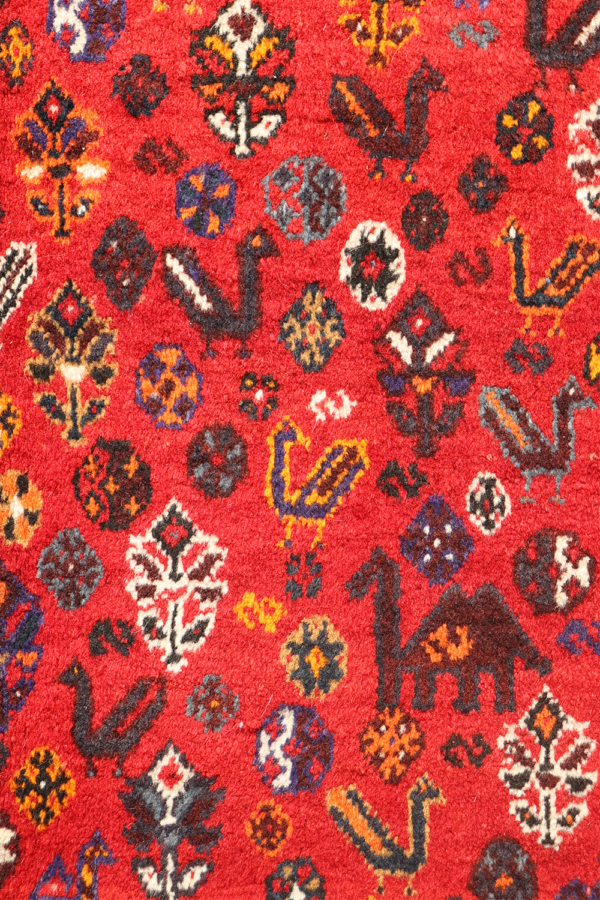 Alfombra vintage Qashqai, Irán. 316x215 cms - Imagen 5