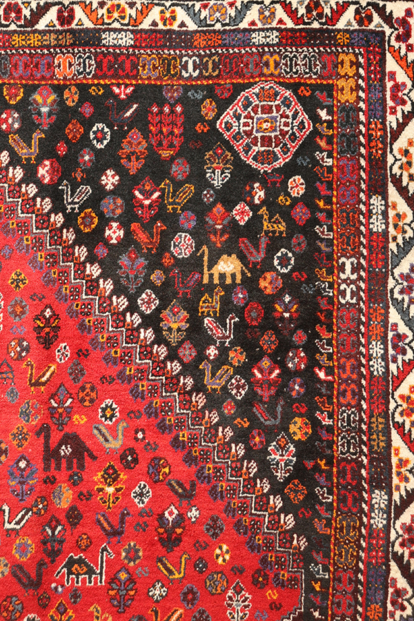 Alfombra vintage Qashqai, Irán. 316x215 cms - Imagen 7