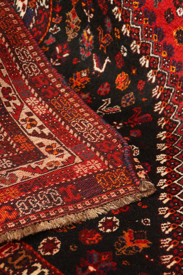 Alfombra vintage Qashqai, Irán. 316x215 cms - Imagen 10