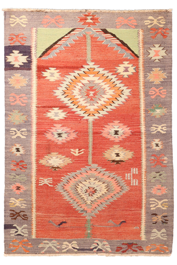 Kilim vintage de Dursunbey, Turquía. 129x85 cms - Imagen 2