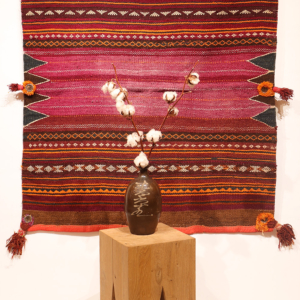 Semi-antique Baluch kilim, Sistan, Afghanistan. 127x110 cms