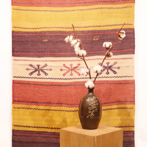 Vintage Göksun kilim from Turkey. 132x86 cms
