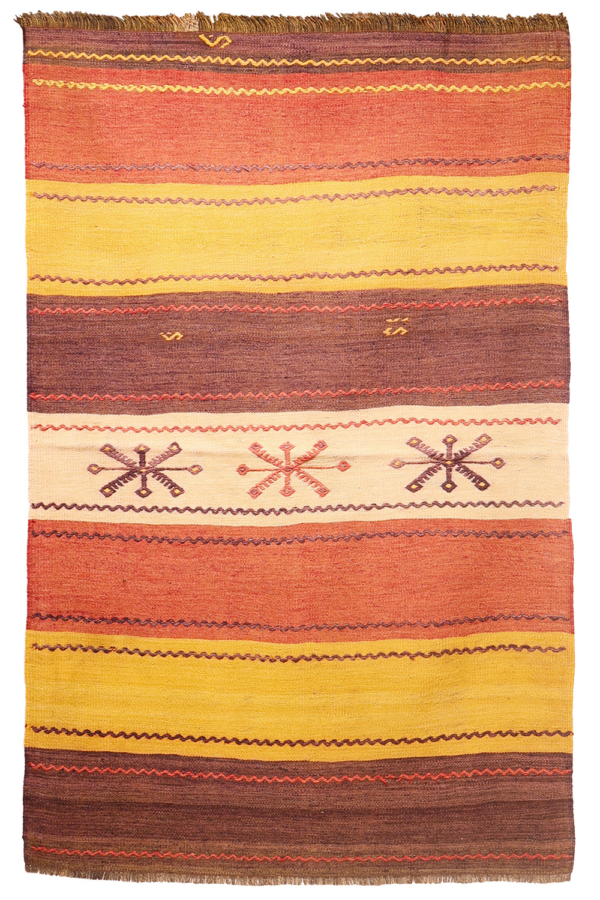 Vintage Göksun kilim from Turkey. 132x86 cms - Image 2