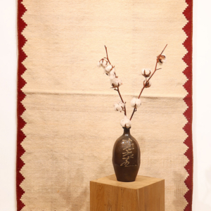 Vintage Qashqai kilim from Iran. 144x100 cms