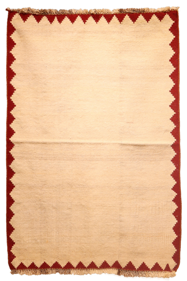 Vintage Qashqai kilim from Iran. 144x100 cms - Image 2