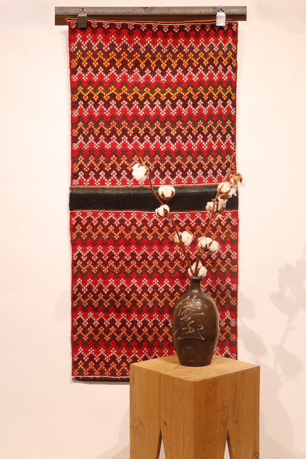 Kilim vintage Qashqai, Irán. 128x58 cms