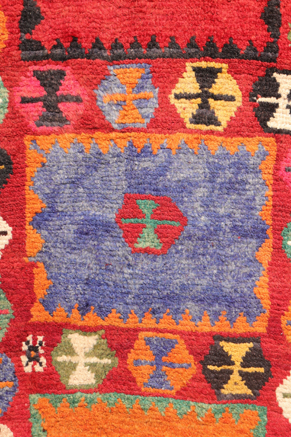 Alfombra vintage Qashqai, Irán. 253x134 cms - Imagen 5