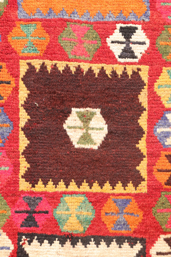 Alfombra vintage Qashqai, Irán. 253x134 cms - Imagen 6