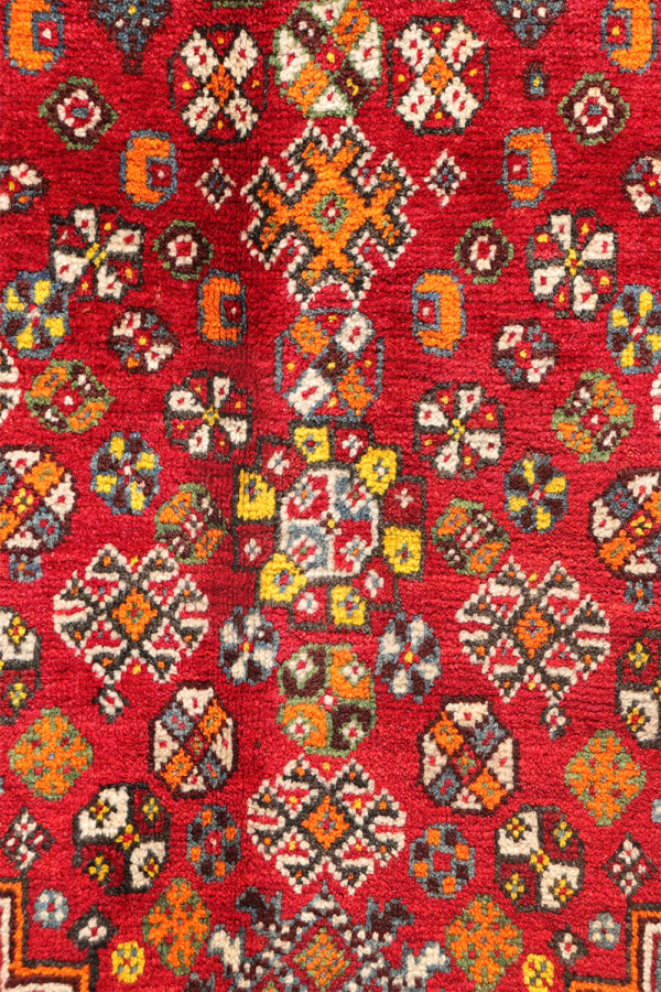 Semi-antique Qashqai rug from Iran. 255x152 cms - Image 4