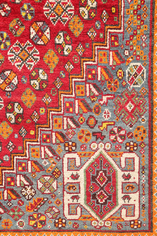 Semi-antique Qashqai rug from Iran. 255x152 cms - Image 7