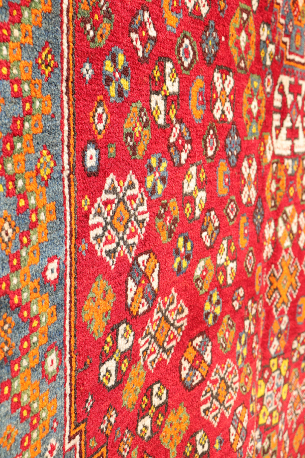 Semi-antique Qashqai rug from Iran. 255x152 cms - Image 8
