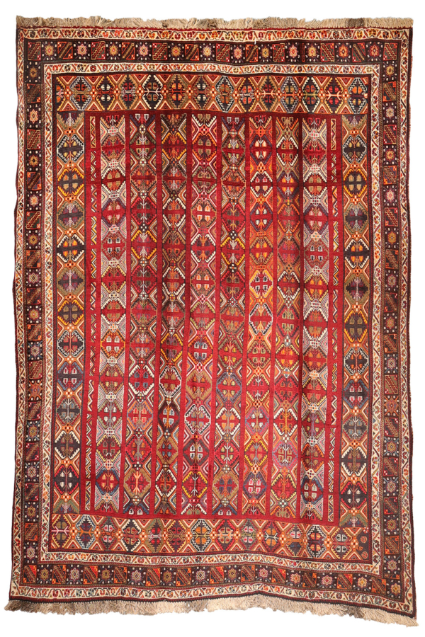 Vintage Qashqai rug from Iran. 263x182 cms - Image 2