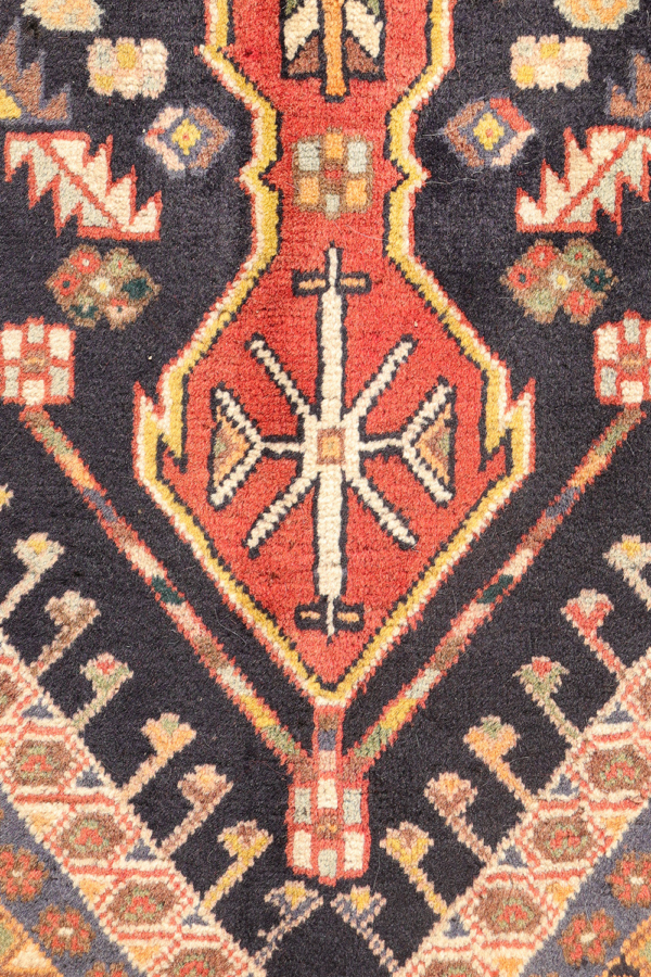 Alfombra vintage Qashqai, Irán. 276x188 cms - Imagen 5