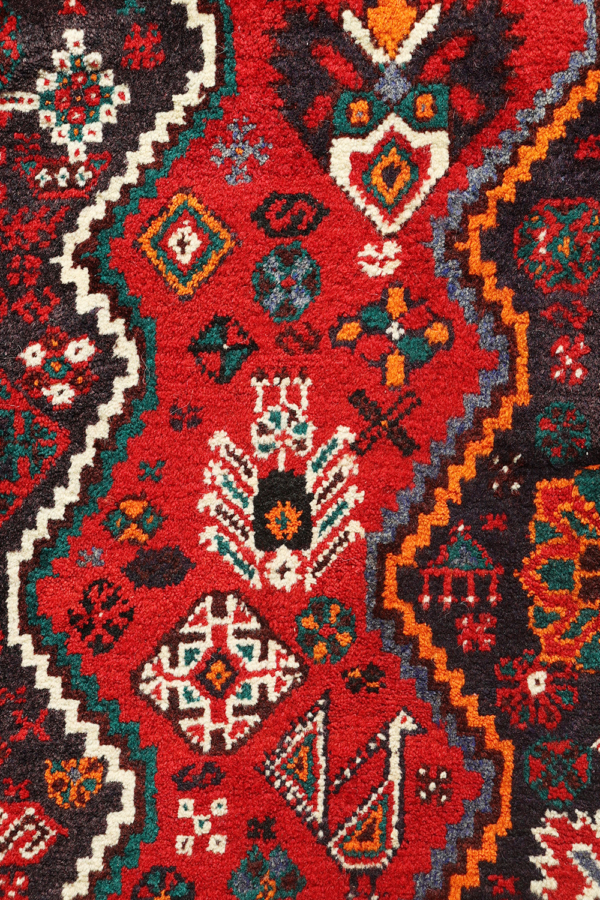 Alfombra vintage Qashqai, Irán. 296x204 cms - Imagen 5