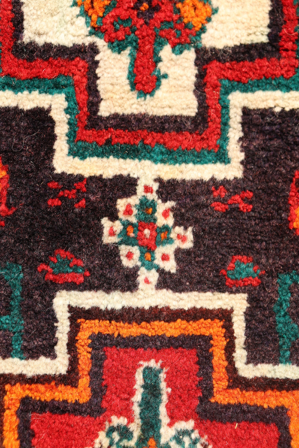 Alfombra vintage Qashqai, Irán. 296x204 cms - Imagen 9