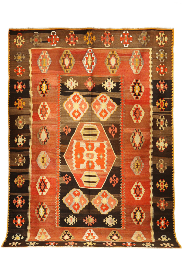 Kilim vintage Kandira, Turquía. 325x228 cms - Imagen 2