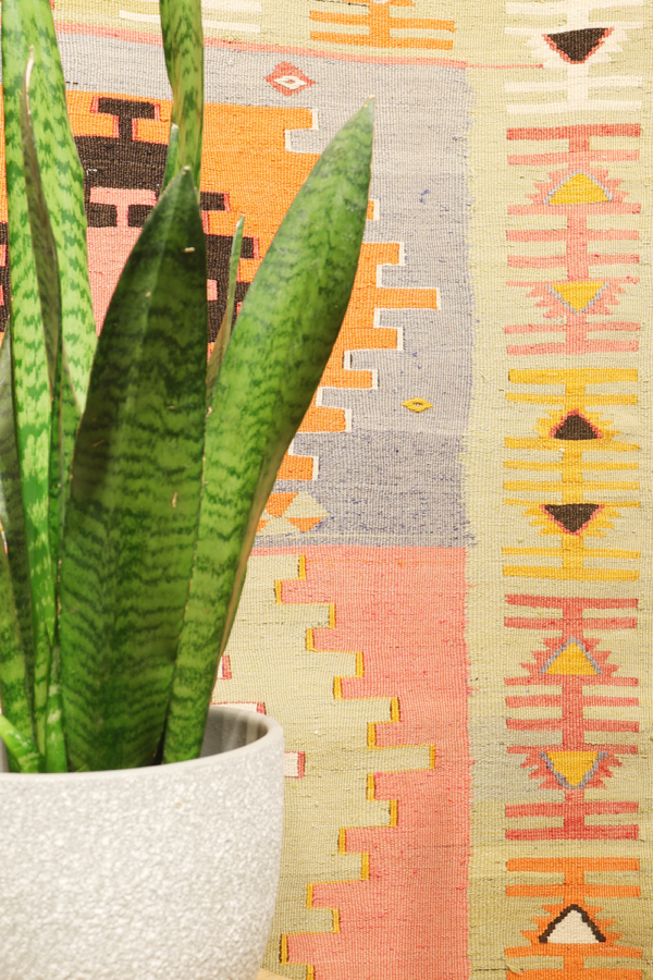 Vintage Ariklar kilim from Turkey. 305x170 cms - Image 3