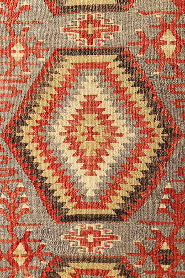 Vintage Esme kilim from Turkey. 341x193 cms - Image 4