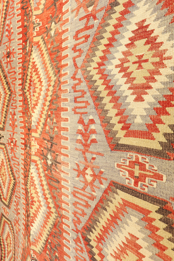 Vintage Esme kilim from Turkey. 341x193 cms - Image 6