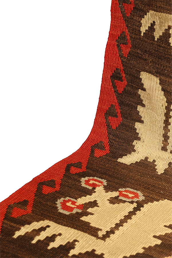 Vintage Goçmen kilim from Turkey. 350x260 cms - Image 7