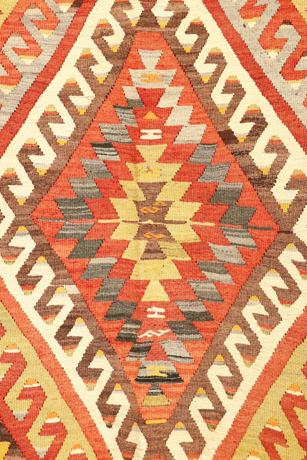Kilim vintage de Denizli, Turquía. 305x183 cms - Imagen 6