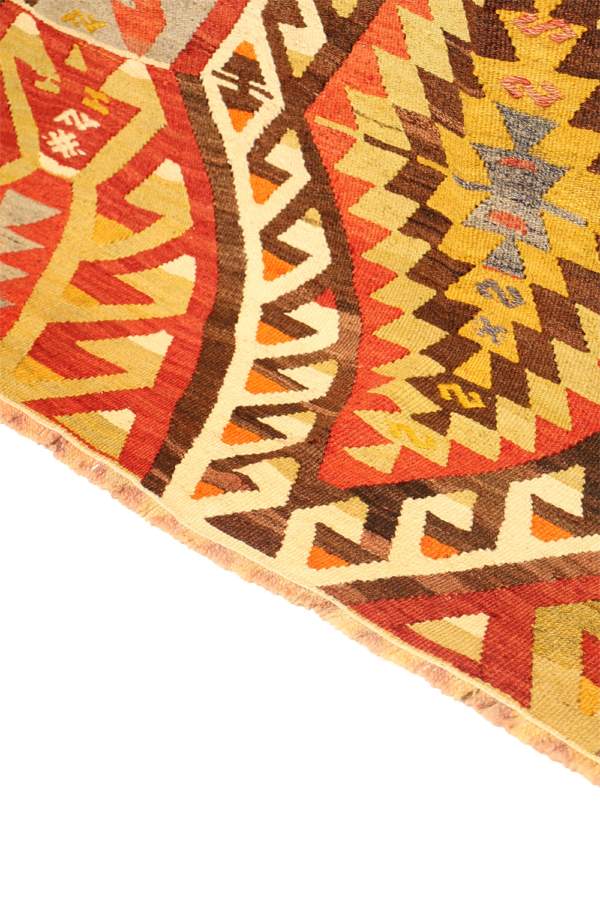Kilim vintage de Denizli, Turquía. 305x183 cms - Imagen 8