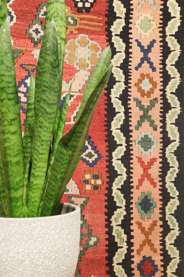 Antique Shahsavan kilim from Iran. 312x150cms - Image 3