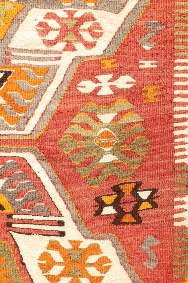Kilim vintage de Mut, Turquía. 306x147 cms - Imagen 5