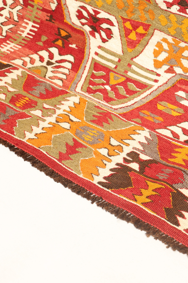 Kilim vintage de Mut, Turquía. 306x147 cms - Imagen 7