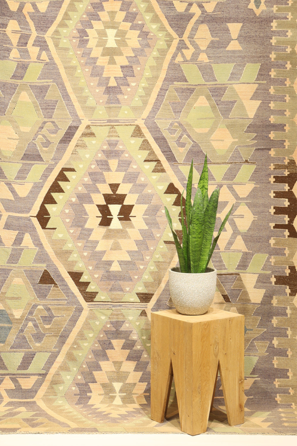 Vintage Esme kilim from Turkey. 320x190 cms